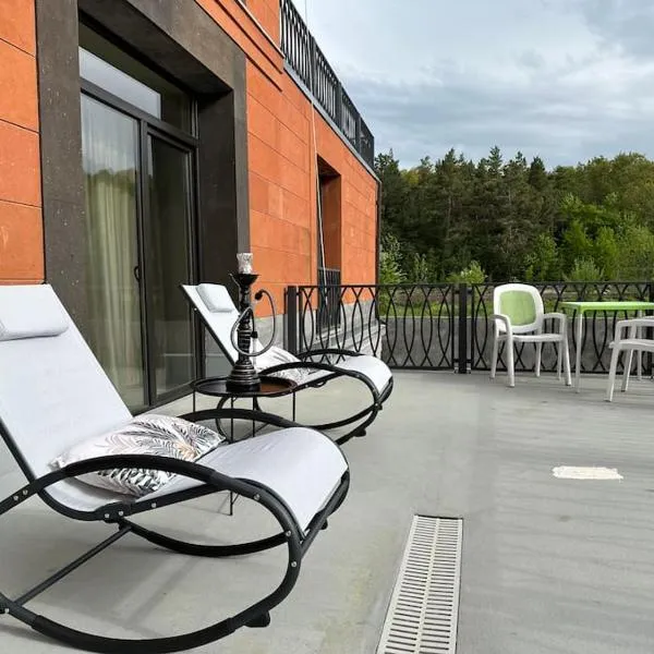 Apt with Terrace to chill and Mountain View，位于萨克德佐尔镇的酒店