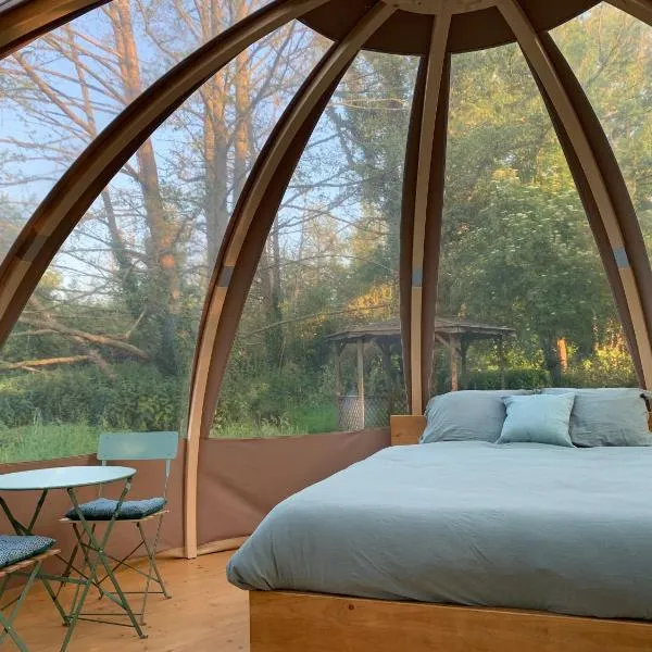 Bulle insolite Wigwam，位于Aulnay-sur-Iton的酒店