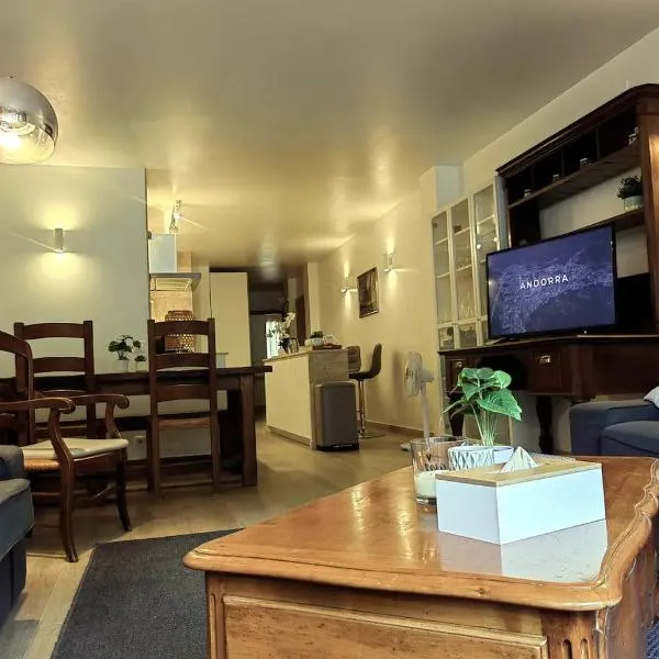 Superb flat in the centre of capital, ski, Caldea，位于安道尔城的酒店
