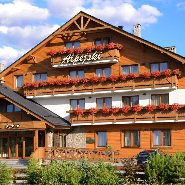 阿尔贝耶斯基酒店，位于瓦姆比耶尔兹采的酒店