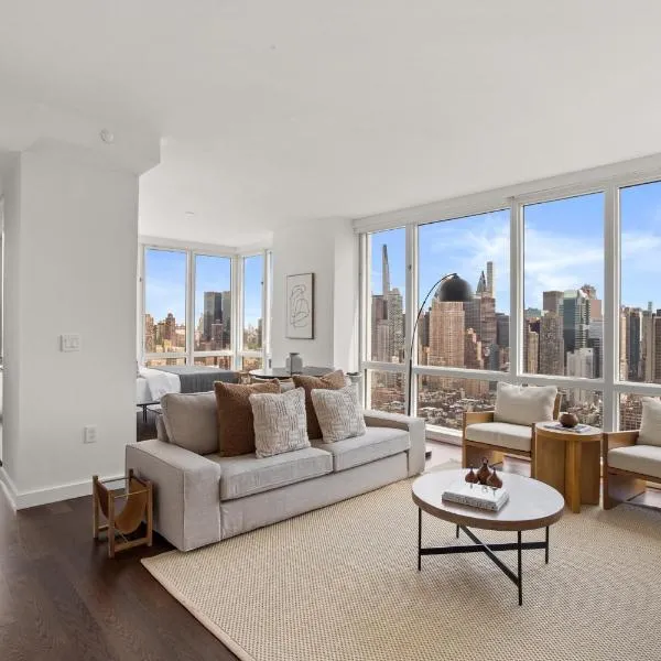 Stunning views to Empire State with Amazing 2BD，位于Bergenfield的酒店