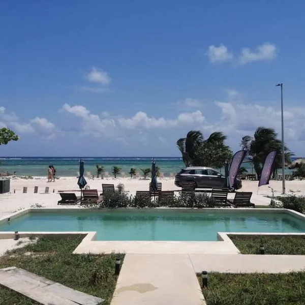 Mahaguay - Estudio frente a la playa，位于玛哈威的酒店