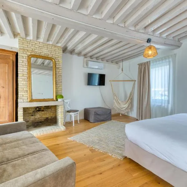 La Dame de Coeur la maison à l'orée de Deauville，位于图克的酒店