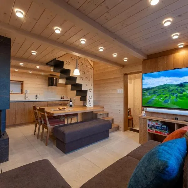 Luxury Chalet & Sauna Kati - Velika Planina - I Feel Alps，位于Stahovica的酒店