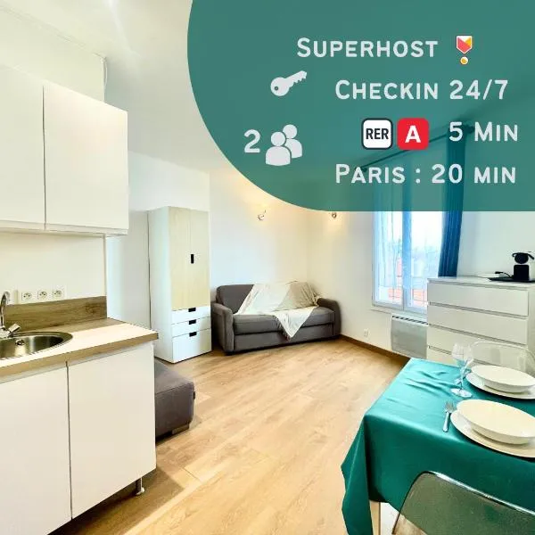 L escapade Houilles 15 min de Paris，位于Houilles的酒店