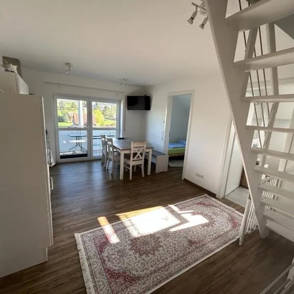 3 Zimmer Neubauwohnung in der schwäbischen Toskana，位于勒文斯泰因的酒店