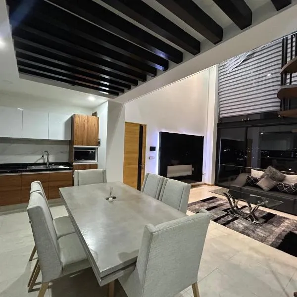 Penthouse a 4 minutos de Galerías Pachuca，位于帕丘卡德索托的酒店