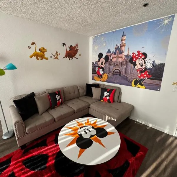 Mario, Disney & not themed Loft Universal Studios 10min loft apartment，位于洛杉矶的酒店