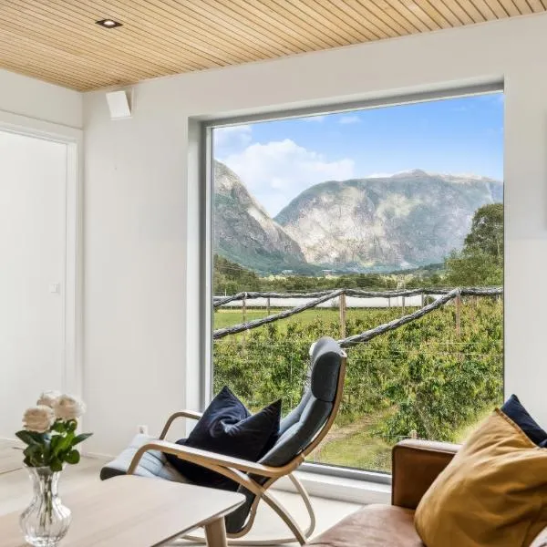 Jordeplegarden holiday home - Part of a farm - Two buildings - Close to Flåm，位于艾于兰的酒店