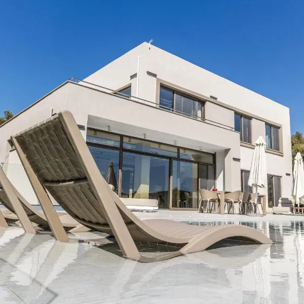 Presidential Beach Villa，位于Alyfantá的酒店