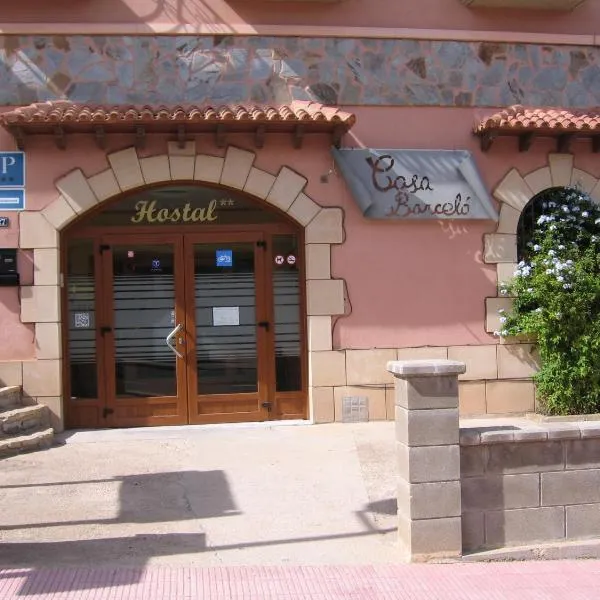 巴塞罗旅馆，位于Arens de Lledó的酒店