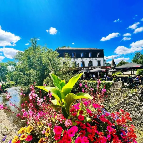 Au sommet de la cascade，位于Moulin du Ruy的酒店