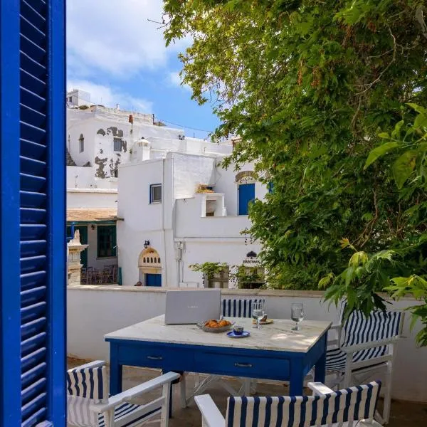 Platanos Cycladic house，位于帕诺尔莫斯的酒店