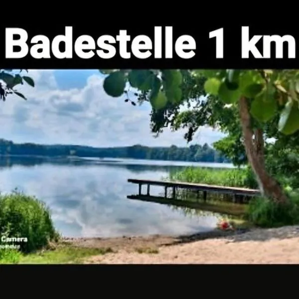 Camping - Idyllischer Wohnmobilstellplatz in der Mecklenburgischen Seenplatte#Mecklenburg-Vorpommern #See #Landleben，位于Carpin的酒店