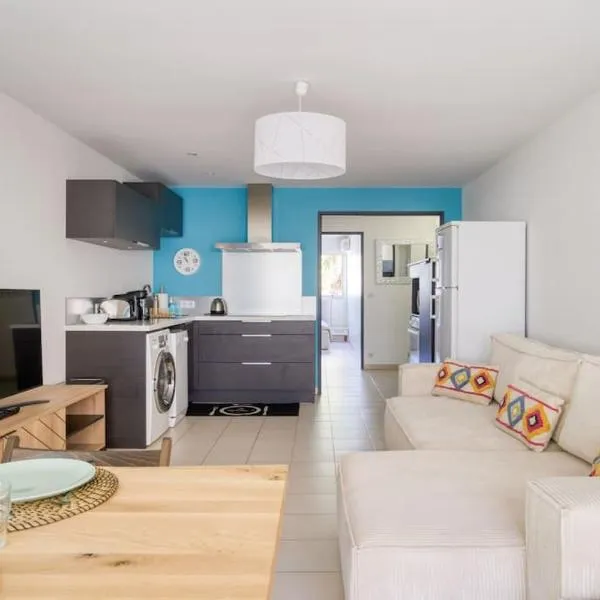 Spacieux 3 pièces à 200m des plages，位于昂蒂布的酒店