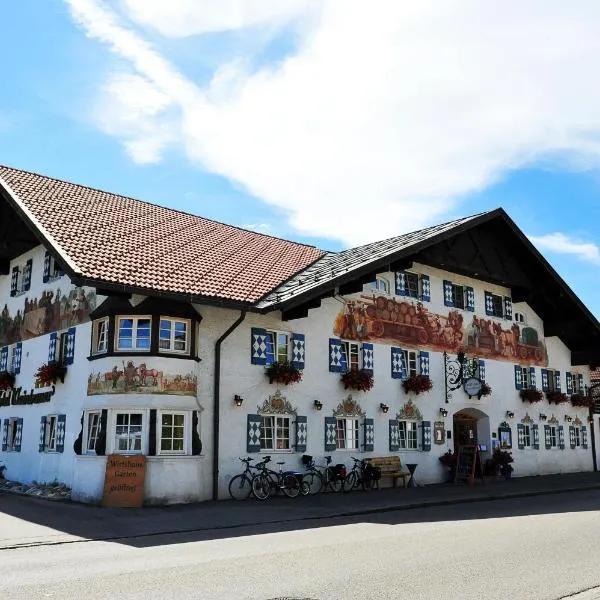 文宝尔酒店，位于Trauchgau的酒店