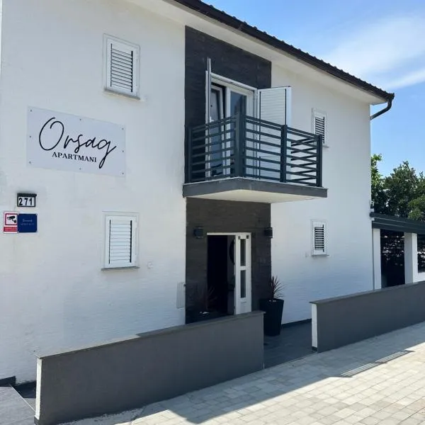 Apartmani Orsag，位于巴尔巴特纳拉布的酒店