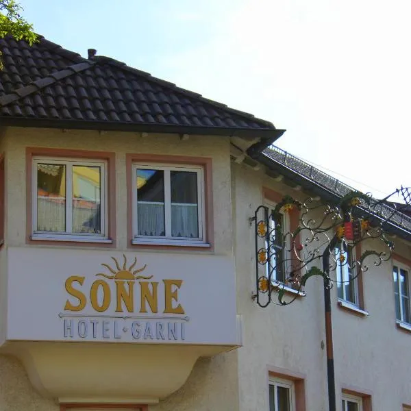 太阳酒店，位于莱因费尔登-埃希特尔丁根的酒店