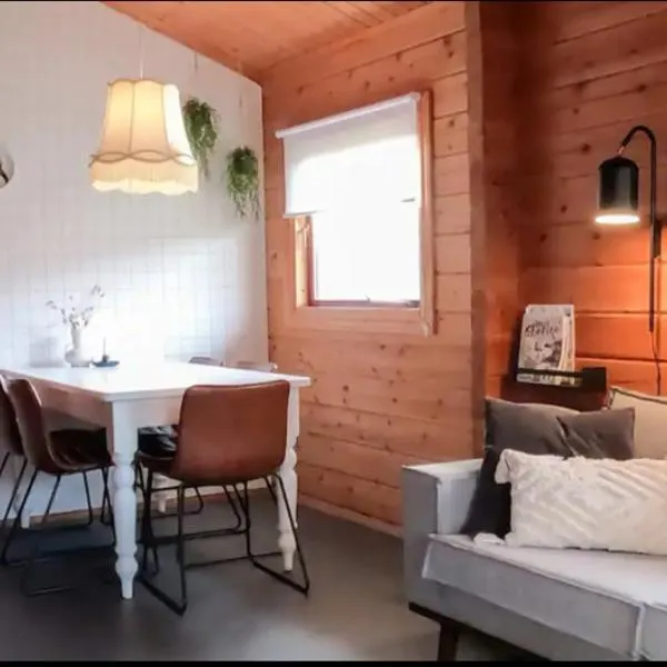 Hip Huisje van Hout，位于Gramsbergen的酒店