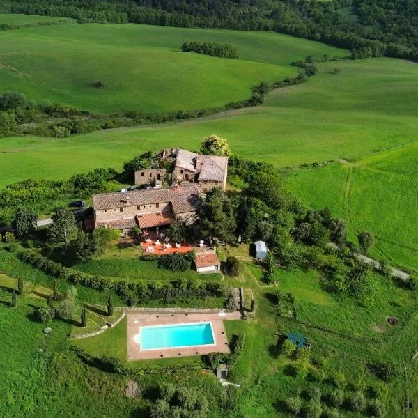 Country House La Collina di Bargiano - Casa Raffaella，位于Allerona的酒店