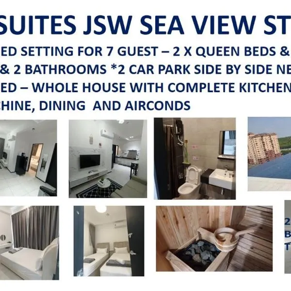 URBAN SUITES JSW STUDIO 3 ROOMS COMMERCIAL CONDO，位于丹绒武雅的酒店