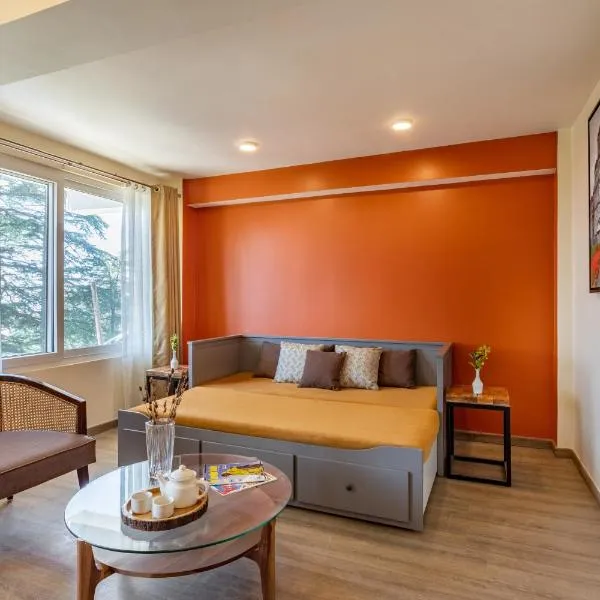 Alaya Stays Premium 1 BHK - Baljees Melville Utopia，位于西姆拉的酒店