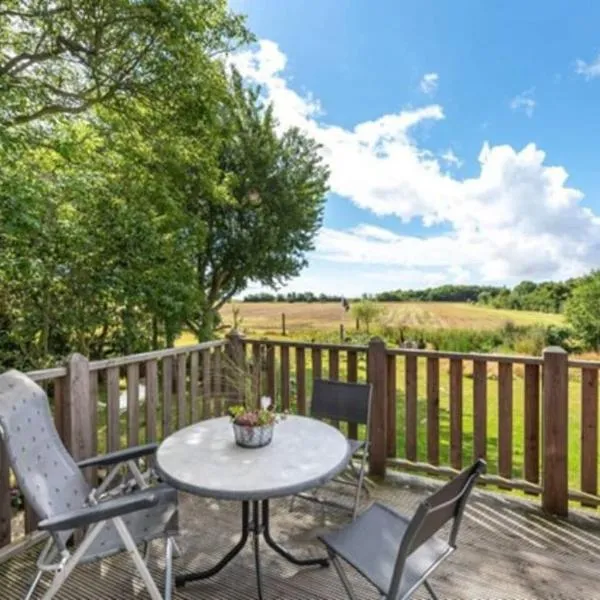 Föhr you! Wohnung 1 - Ruhige Wohnung mit Balkon & Meerblick，位于博尔格苏姆的酒店