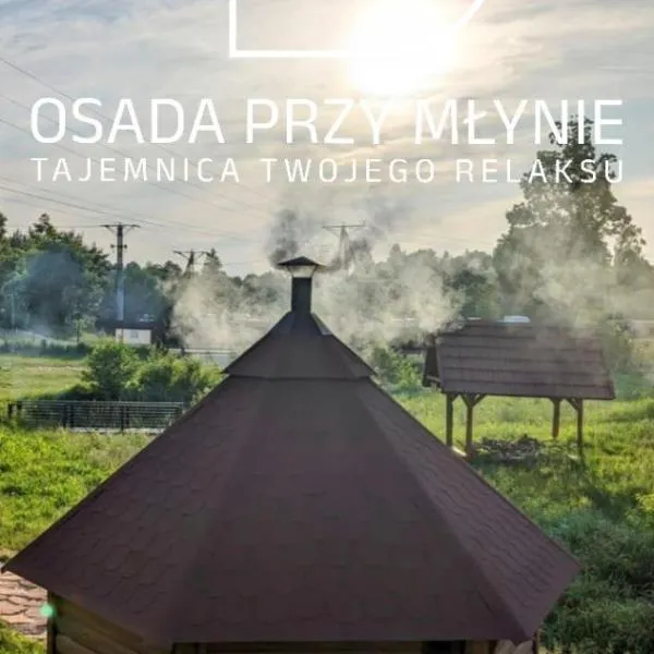 Osada Przy Młynie - Tajemnica Twojego Relaksu - W Saunie, Chacie Grillowej，位于Zagnańsk的酒店