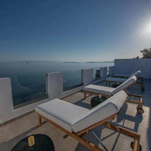 Flisvos Beachfront Apartments，位于罗查基恩的酒店