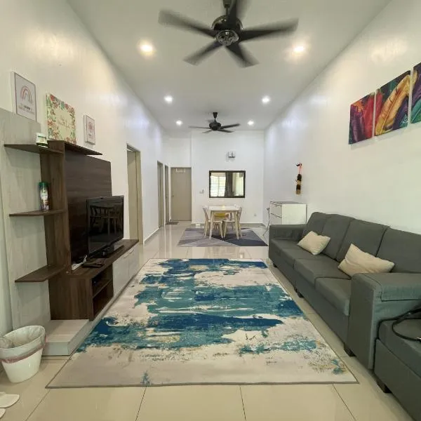 S&J Homestay Kulim Hitech with wifi & netflix，位于Lunas的酒店