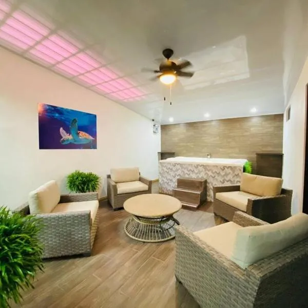Bernis House with Jacuzzi，位于Tanque的酒店