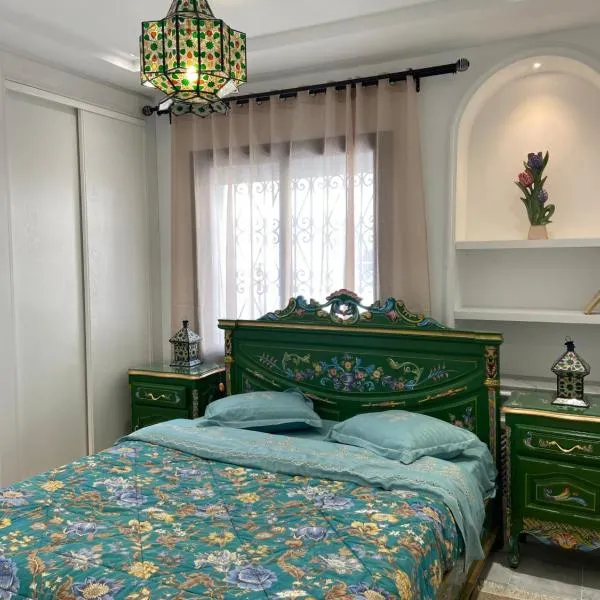 Marsa - Sidi Bousaid Lovely Authentic Apartment，位于Berges Du Lac的酒店