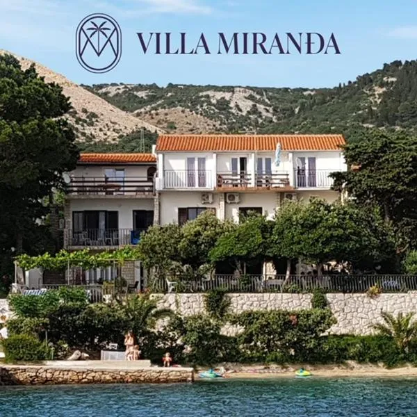 Apartments Vila Miranda on the beach，位于巴尔巴特纳拉布的酒店
