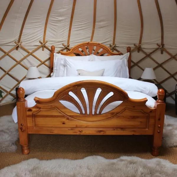 The Yurt at Worcesters Farm，位于Sturry的酒店