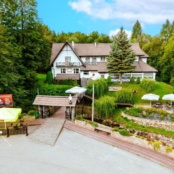 Noclegi Hexe，位于Żegocina的酒店