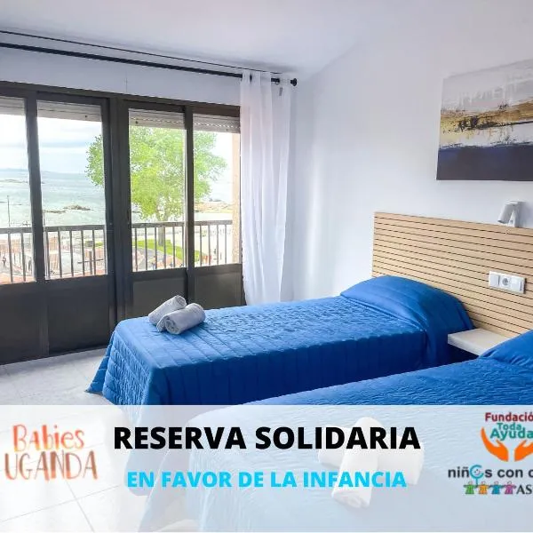 Hostal Tamanaco Illa de Arousa 3000，位于艾利亚德亚罗萨的酒店