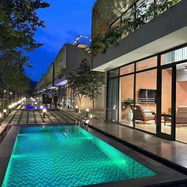 Wyndham Grand Vedana Villa，位于Thạch Thành的酒店