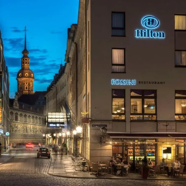 Hilton Dresden an der Frauenkirche，位于Strehlen的酒店