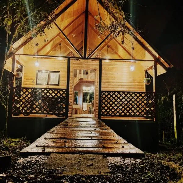 Cabaña Lugar de paz，位于Villa Mills的酒店