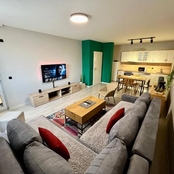 Green Downtown Apartment，位于乌罗舍瓦茨的酒店