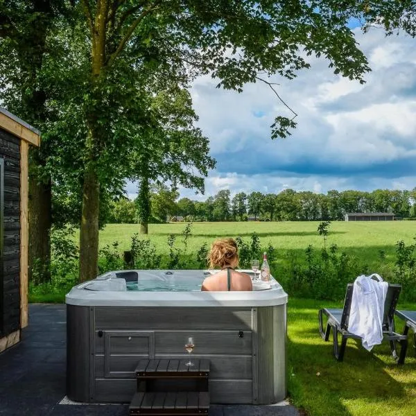 Panorama wellnesslodges x Buitenplaats Holten，位于Nieuw-Heeten的酒店