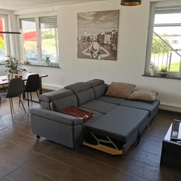 Ferienwohnung mit Garten und terasse Münsingen，位于明辛根的酒店