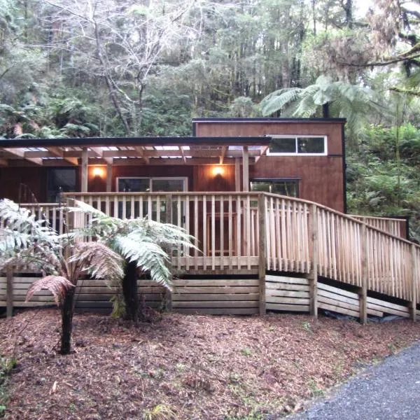 Wonderforest 2 Bedroom Tiny house Ruapehu Unique Stays，位于陶马鲁努伊的酒店