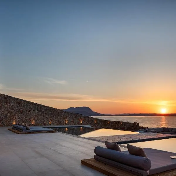 Boutique villa Dionysos Heated Pool & Sauna，位于科基宁科里翁的酒店
