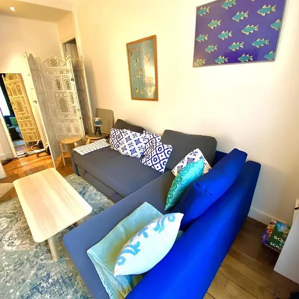 Near Paris, charming quiet sunny 2 rooms，位于庞坦的酒店