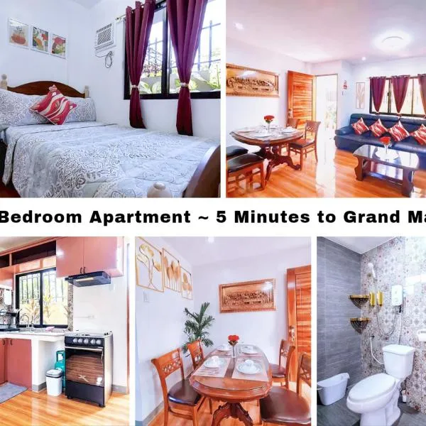 2 Bedroom Apartment ~ 5 Minutes to Grand Mall，位于Liloan的酒店