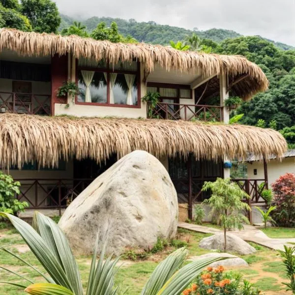 Hotel talú tayrona，位于埃尔扎伊诺的酒店