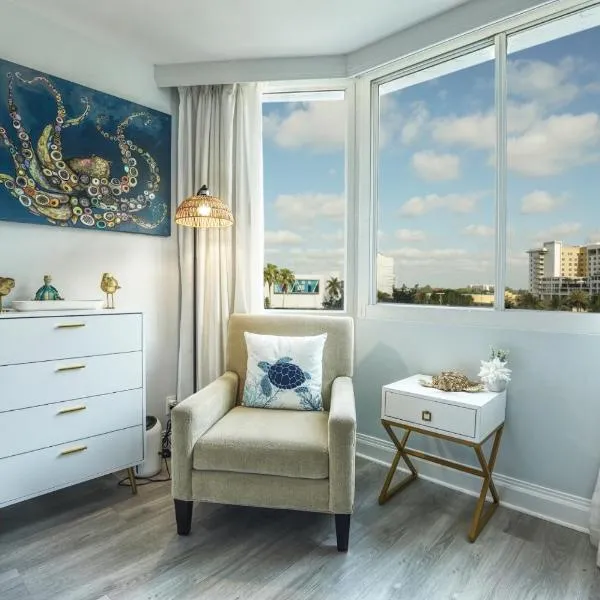 GalleryOne Doubletree Hilton GC Turtle Cove，位于劳德代尔堡的酒店