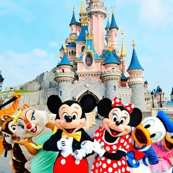 Family Disney coconing à 10 minutes du Parc，位于拉尼的酒店