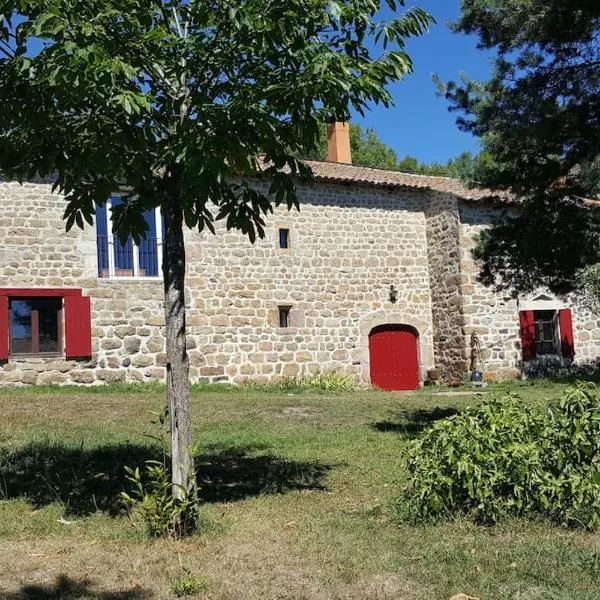 Maison typique de Haute Loire de 1782，位于Salettes的酒店